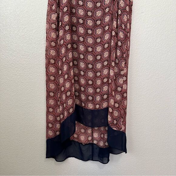 Lane Bryant Chiffon Straps Medallion Hi-Low Dress - Picture 5 of 13